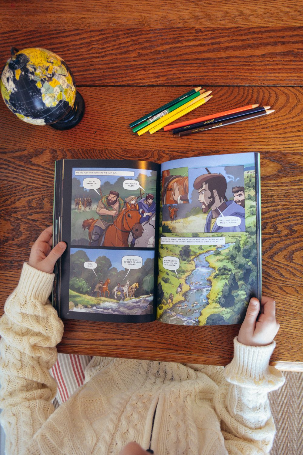 Using Graphic Novels (like Robin Hood!) in your Homeschool: A Timberdoodle Review